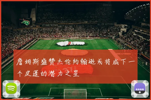 詹姆斯盛赞杰伦约翰逊或将成下一个皮蓬的潜力之星